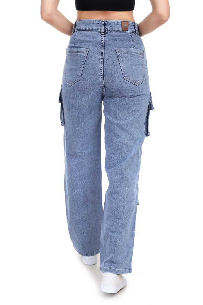 Cargo light blue Jeans - Image 5